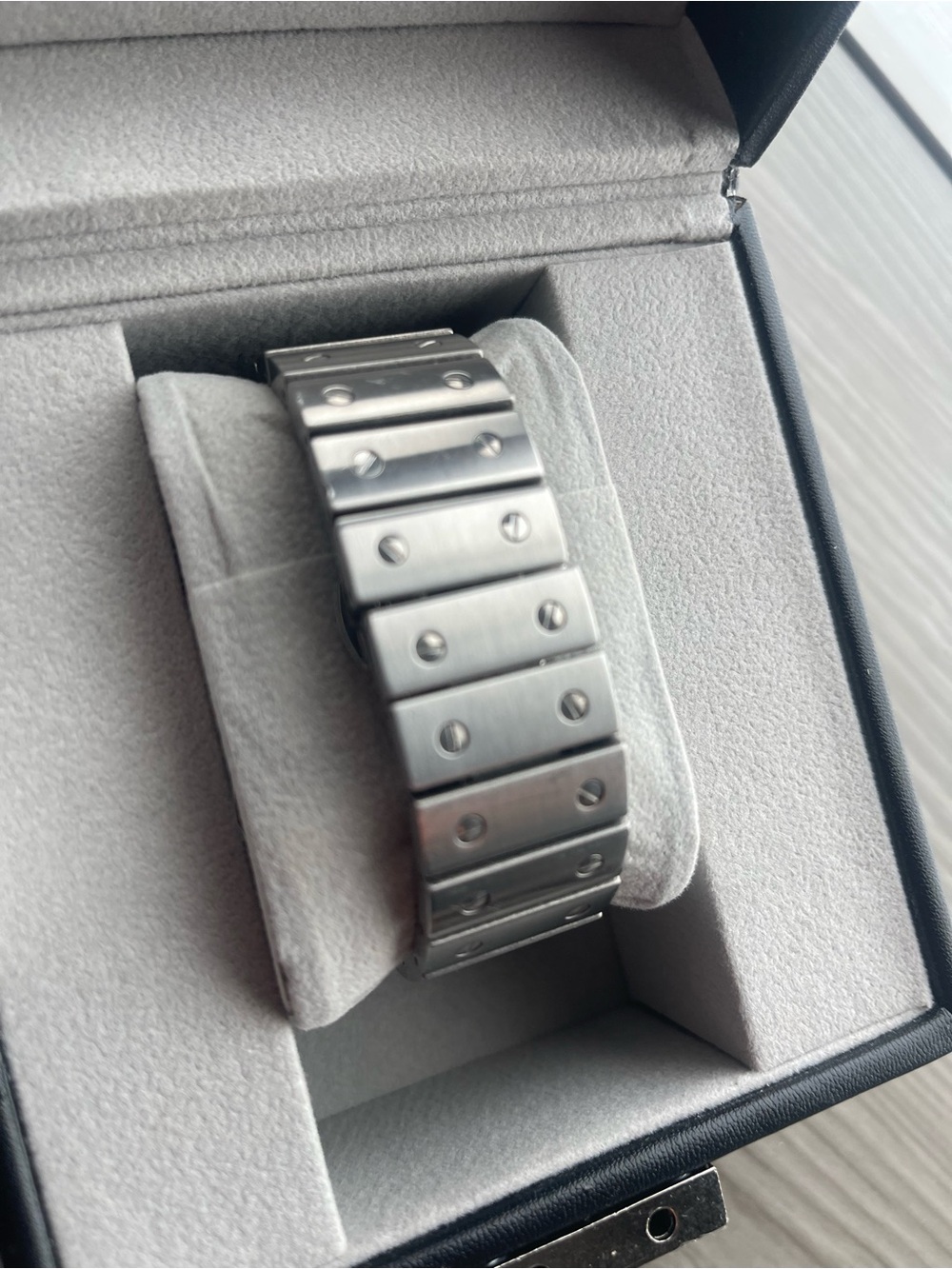 Cartier Men's Silver Stainless Steel Watch with White Dial - Picture 7 of 9